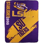 Northwest Ncaa Collegiate School Logo Fleece Blanket (louisiana State Tigers). Fixed Price $26.95.