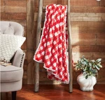 Nwt The Pioneer Woman Velvet Plush Gingham Check Throw Blanket 50X72. Fixed Price $26.00.