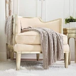 Crevent Farmhouse Knit Throw Blanket For Couch Sofa Chair Bed Home Decoration,. Fixed Price $26.49.