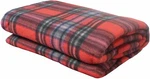 Blue Moon Basic Soft Multi Use Fleece Blanket 51" X 70" (red). Fixed Price $14.99.
