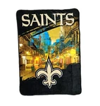 Northwest Nfl Unisex-adult Micro Raschel Throw Blanket Saints 60X80". Fixed Price $45.08.