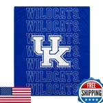 Pegasus Sports Ncaa Echo Team Wordmark Plush Blanket- Kentucky Wildcats. Fixed Price $66.80.