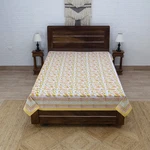 Traditional Hand Block Printed Bedsheet, Soft Cotton Set, Home Decor. Fixed Price $168.00.