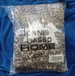 New Dennis Basso Homejava Leopard Faux Fur Throw Blanket 60X66. Fixed Price $85.00.