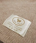 Co.bi. Cashmere "peru" Throw Natural Luxurious Knit Blanket Alpaca & Pure Wool. Fixed Price $289.95.