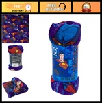 Superman Silk Touch Throw Blanket - Purple, 40X50 Inches, Soft Polyester Cozy Gi. Fixed Price $29.99.