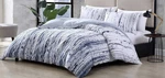 City Scene Full/queen Duvet Cover Set 100% Cotton Blue Sokal 3PC. Fixed Price $35.00.