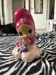 2016 Nickelodeon Shimmer & Shine Genie Girl Cloud Base Glass/ceramic Piggy Bank. Fixed Price $30.00.