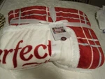 Hallmark Channel The Perfect Christmas Oversized Blanket 80" X 60". Fixed Price $49.99.
