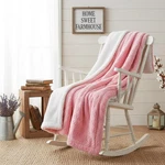 Dada Bedding Luxury Faux Fur Throw Blanket - Non Shedding Machine Washable.... Fixed Price $74.02.