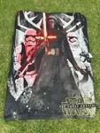 Star Wars The Force Awakens First Order Micro Fleece Throw Blanket - Preowned. Fixed Price $10.00.