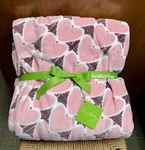 Vera Bradley Throw Blanket Blush Hearts Pink Love Valentine Day Gift Rare Nwt. Fixed Price $105.82.