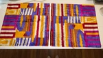 Luxury Turkish Silk Velvet Ikat Pillow Covers 23 Multicolor Designer - Set Of. Fixed Price $89.95.