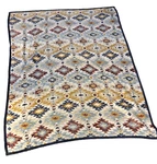 Sherpa Throw Blanket 72"X57" Super Soft Cozy Southwestern Aztec. Fixed Price $24.77.