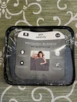 Pur Serenity Gray 100% Cotton 48" X 72" 15 Lb Weighted Blanket. Fixed Price $65.00.