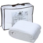 Hillfair 100% Soft Combed Cotton Thermal Twin Blankets Cozy Warm. Fixed Price $47.10.
