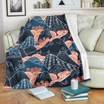 Oriental Mountains Blanket Throw Fleece Cozy Couch Sofa Plush Bedding Gift. Fixed Price $29.99.