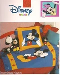 Disney Mickey Minnie Sew Fleece Blanket Pillow Pattern. Fixed Price $11.95.