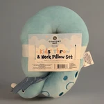 Comfort Bay Kids Dinosaur Neck Pillow & Throw Blanket Blue Travel Set Brand New.. Fixed Price $24.95.