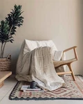 Baloo Weighted Adult Blanket 15 Lb Full/queen Pebble White, 60"X80" All Season. Fixed Price $79.96.