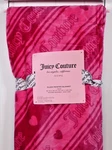 Juicy Couture 60" X 90" Pink Plush Throw Blanket Cozy Chic, Twin. Fixed Price $40.00.