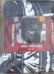 Sleep Squad Wwe Nwo Hollywood Hulk Hogan 60 X 80 Raschel Plush Blanket Nip. Fixed Price $25.00.