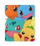 Pokemon Pikachiu Charmander Kid 45" X 60" Fleece Throw Blanket Sleep. Fixed Price $18.98.