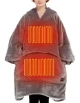 Kfubuo Heated Electric Wearable Blanket Throw Battery Operated Portable Usb Cord. Fixed Price $88.89.