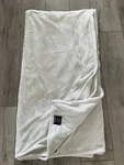 Lauren Ralph Ivory/creme Soft Blanket. 90 X88 Excel. Cond. See Photos.. Fixed Price $79.99.