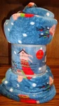 Nwt Nobel House Plush Holiday Throw Blanket 50"X 60" Warm Soft Comfortable 684. Fixed Price $22.99.