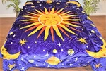 New 5 Pounds Soft Queen Korean Mink Blanket Moon Stars Universe Cosmic. Fixed Price $59.99.