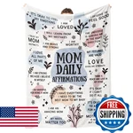 Baubledazz New Mom Gifts Blanket, Mama Daily Affirmations, Postpartum Pregnancy. Fixed Price $54.06.