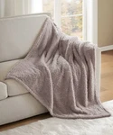 Premier Comfort Throw (50" X 60 ) Mushroom Cozy Plush New. Fixed Price $29.99.