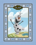 Disney Frozen Olaf Alpine Wonder Sew Fleece Throw Kit. Fixed Price $37.17.