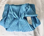 Laghcat Home Textile Mermaid Tail Blanket Crochet Sleeping Blue. Fixed Price $9.99.