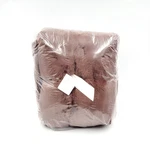 Pottery Barn Faux Fur Mink Throw Rum Raisin Brown 50" 60" New. Fixed Price $179.95.