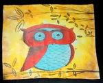Deny Designs Madart Peekaboo Fleece Throw Blanket, 40-INCH By 30-INCH Nwt. Fixed Price $18.33.