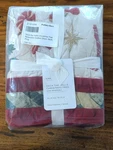 Pottery Barn Deck The Halls Christmas Tree Reversible Quilted Sham-king-nwt. Fixed Price $79.00.