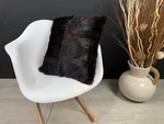 Handcrafted Rabbit Fur Patchwork Pillow Cover - Luxurious Home Accent. Fixed Price $59.95.
