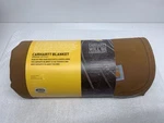 Carhartt New Brown Blanket 59.5 X 45.5 Sherpa Lined Hunt Hike Camp Man Cave. Fixed Price $129.99.
