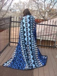 #4905 Recycled Alpaca Wool Blend Fiber 2 Blanket 66"X90"ECO Friendly Sustainable. Fixed Price $79.95.