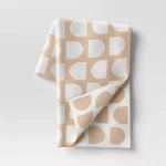 Threshold Reversible Knit Geo Throw Blanket - Neutral/ivory 50X60". Fixed Price $12.99.