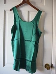 Intimo Classic Pure Silk Chemise Sleeveless Top Emerald Medium. Fixed Price $39.99.