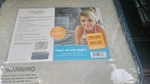 New Quility Weighted Blanket 60"X80" 15 Lbs Aqua Gray Cotton Minky Duvet Cover. Fixed Price $39.50.