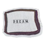 Handmade Crochet Dream Blanket Soft Multicolor Border Inspirational Throw Y2K. Fixed Price $29.99.