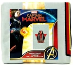 1 Count The Northwest Company Marvel Captain Sweatshirt Throw 54" X 84". Fixed Price $33.85.