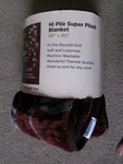 New Shavel Hi Pile Super Plush Live, Laugh, Love Themed Blanket 60 X 80. Fixed Price $25.00.