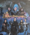 Disney Descendants 3 Plush Throw Blanket 60" X 50" New Unused. Fixed Price $30.00.