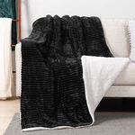 Sherpa Throw Blanket Solid Fleece Bed Plush Soft Warm Fuzzy Reversible. Fixed Price $22.99.