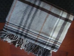 Ikea Hermine Wool Blend Blanket Couch Throw Beige Brown Plaid 47 X 71 Noop Nos. Fixed Price $49.50.